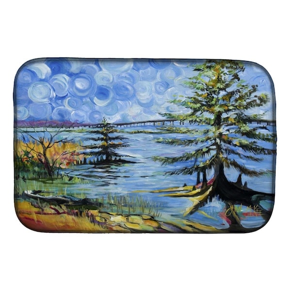 Carolines Treasures Life on the Causeway Dish Drying Mat - JMK1126DDM