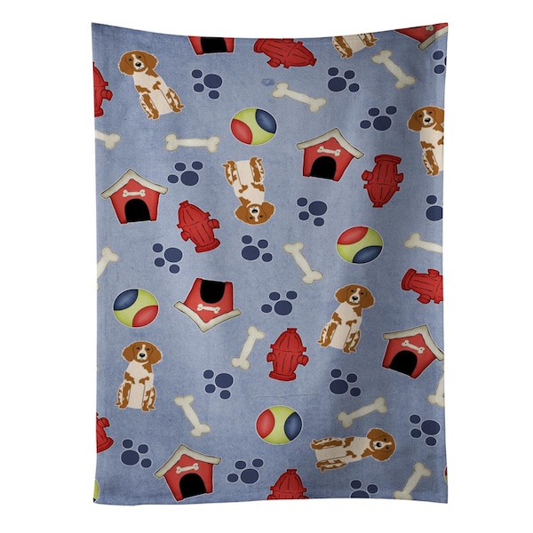 Carolines Treasures Dog House Collection Brittany Spaniel Kitchen Towel - BB2685KTWL