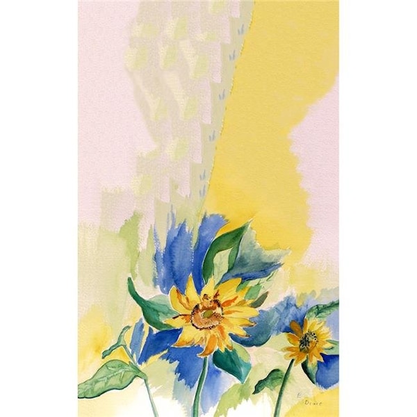 Betsy Drake Betsy Drake KT200 Betsys Sunflower Kitchen Towel - KT200