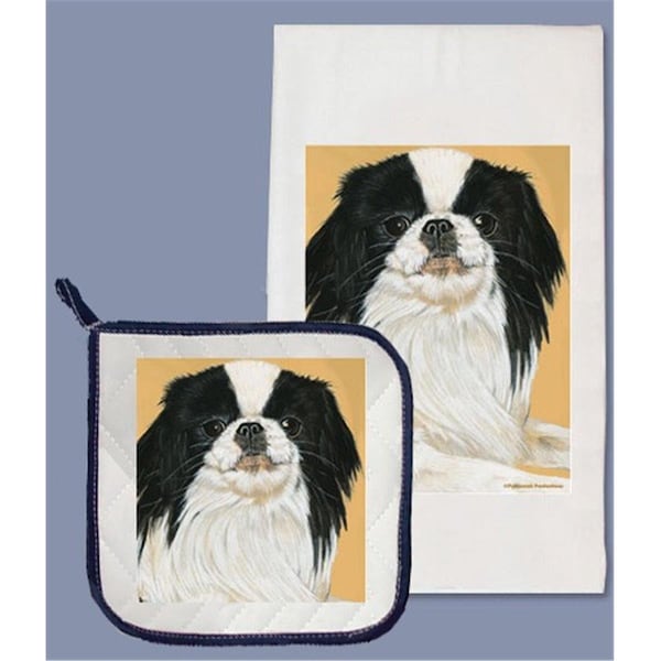 Pipsqueak Productions Japanese Chin Dish Towel And Pot Holder Set - DP710B