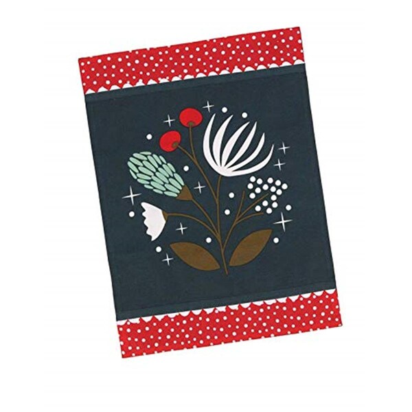Tarifa 18 x 25 in. Holiday Spot II Kitchen Towel, Multi Color, 4PK - TA3676315