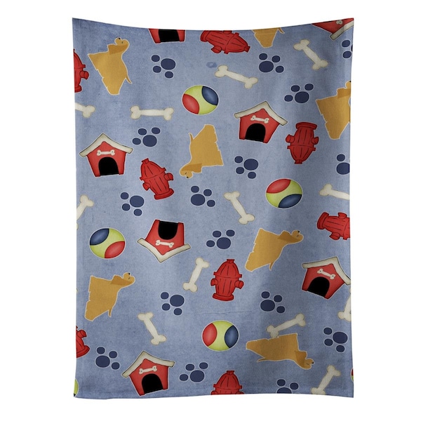 Carolines Treasures Cocker Spaniel Dog House Collection Kitchen Towel - BB3886KTWL