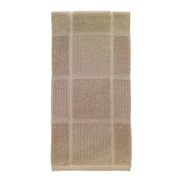 T-Fal T-Fal Sand Cotton Checked Parquet Kitchen Towel 1 pk - 10959