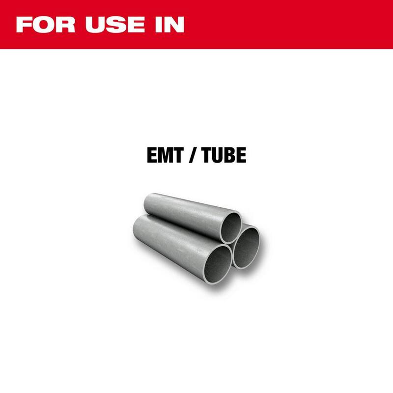 Milwaukee 4 pulg. 14 TPI Hoja de sierra reciproca de corte EMT HACKZALL (paquete de 5) - 49-00-5418