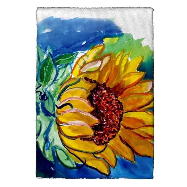 Betsy Drake Betsy Drake KT544 Windy Sunflower Kitchen Towel - KT544
