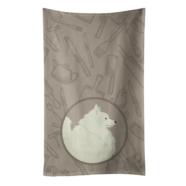 Carolines Treasures Spitz in the Kitchen Kitchen Towel - CK2212KTWL