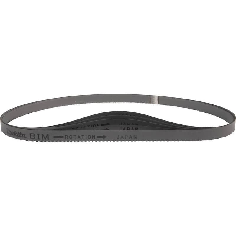 Makita Hoja de Sierra de Cinta Portátil Subcompacta Bi-Metal LXT de 28-3/4 pulgadas y 18 TPI (Paquete de 5) - E-08741