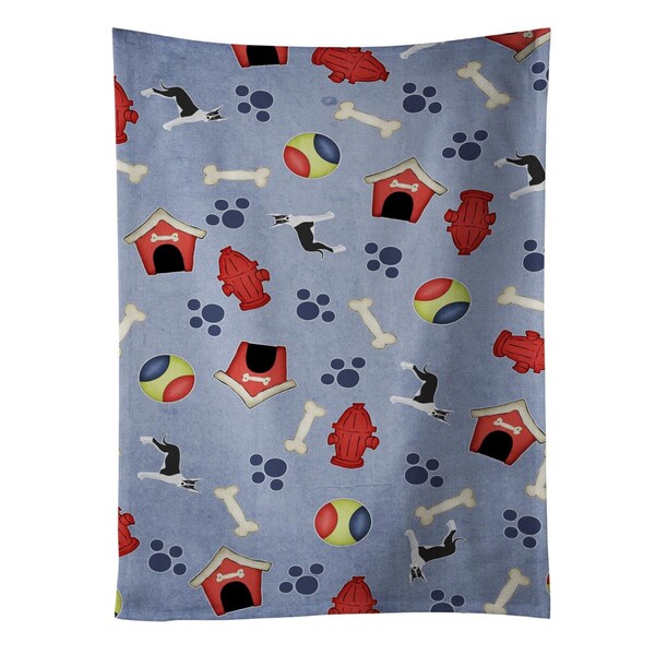 Carolines Treasures Dog House Collection Mantle Cropped Great Dane Kitchen Towel - BB4094KTWL