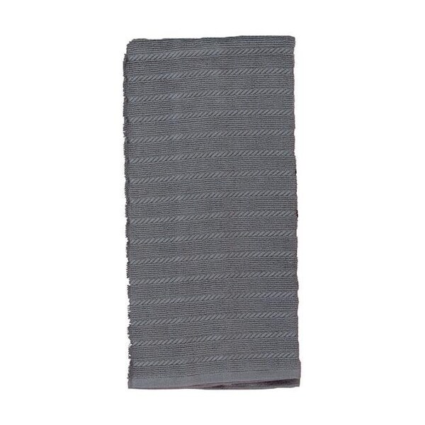 Kay Dee Kay Dee 6662217 Graphite Cotton Kitchen Towel - Pack of 6 - 6662217