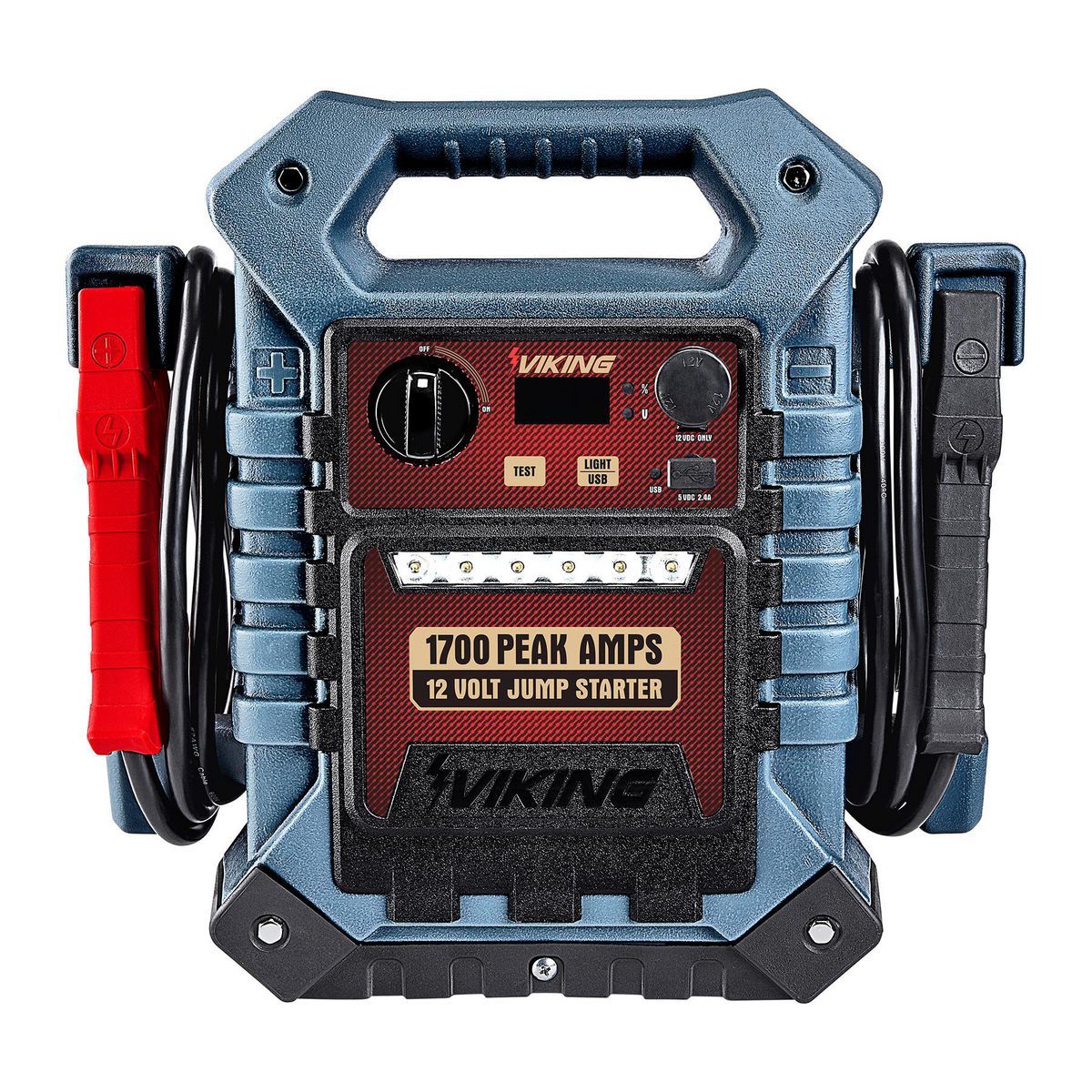Arrancador de batería portátil Viking de 1700 amperios pico y paquete de energía - 57044