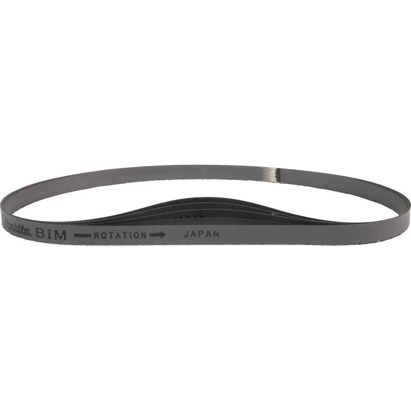 Hoja de sierra de banda portátil subcompacta LXT de 28-3/4 pulgadas y 24 TPI de Makita (paquete de 5) - E-08757