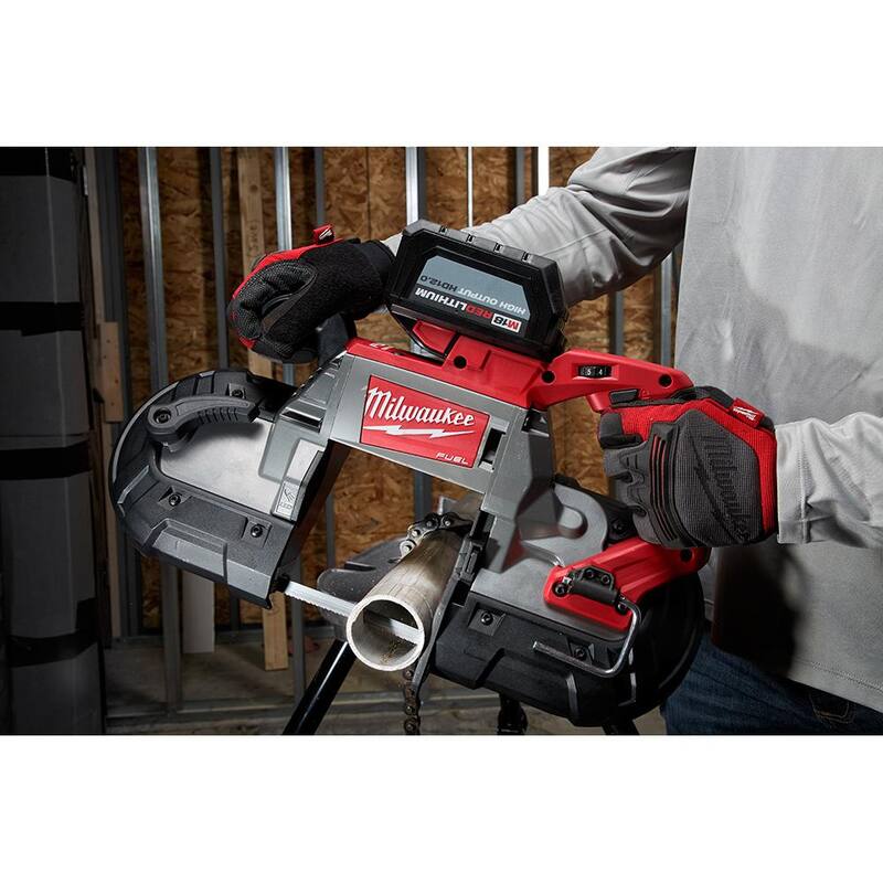 Milwaukee 44-7/8 pulgadas 12/14 TPI y 8/10 TPI Juego de hojas de sierra de cinta para corte de metales profundos portátil Extreme Metal Cutting (paquete de 6) - 48-39-0611-48-39-0601