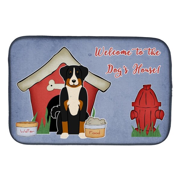 Carolines Treasures Dog House Collection Appenzeller Sennenhund Dish Drying Mat - BB2797DDM