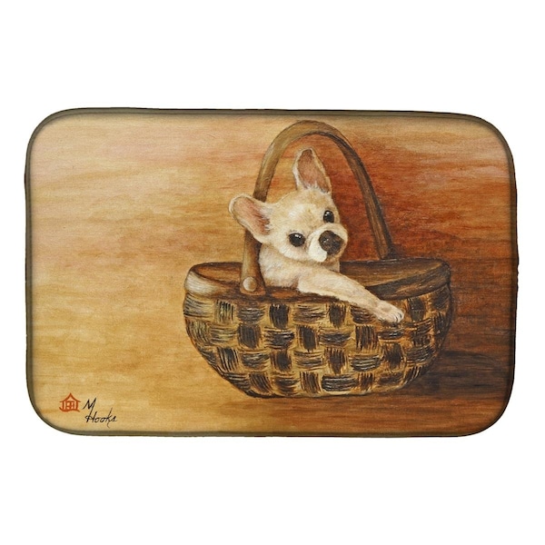 Carolines Treasures Chihuahua Take Me TOO Dish Drying Mat - MH1063DDM