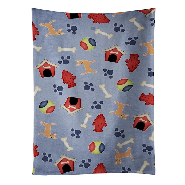 Carolines Treasures Dog House Collection Red Chihuahua Kitchen Towel - BB4072KTWL