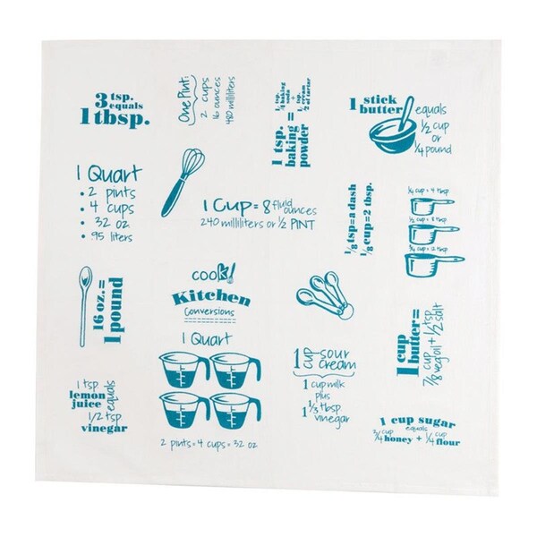 Kay Dee Teal Cotton Flour Sack Towel, 6PK - 6661987
