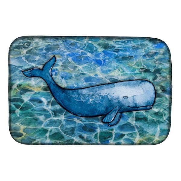 Carolines Treasures Sperm Whale Cachalot Dish Drying Mat - BB5354DDM