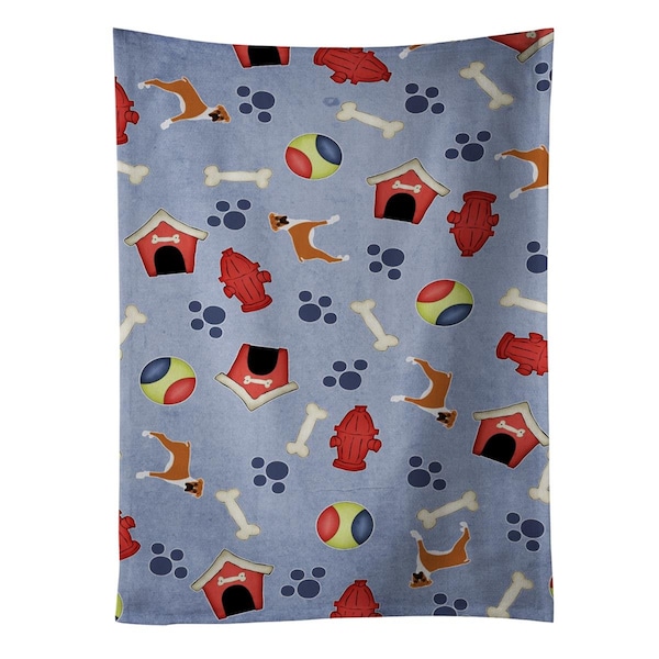 Carolines Treasures Dog House Collection Boxer Kitchen Towel - BB4054KTWL