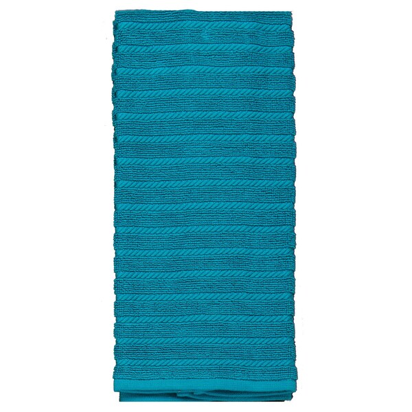 Kay Dee Kay Dee Cooks Kitchen Teal Cotton Kitchen Towel 1 pk - R3210