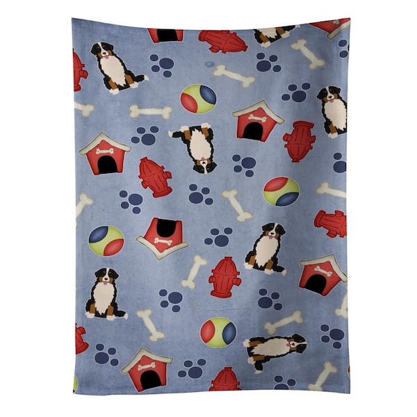 Carolines Treasures Dog House Collection Bernese Mountain Dog Kitchen Towel - BB2649KTWL