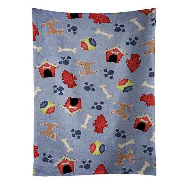 Carolines Treasures Dog House Collection Longhair Tan Chihuahua Kitchen Towel - BB4063KTWL