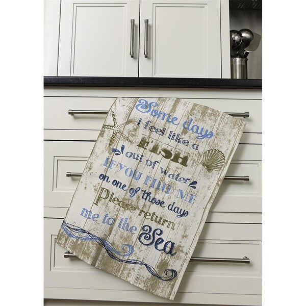 Heritage Lace Heritage Lace  Return Tea Towels, Set of 2 - 18 x 26 in., 2PK - BL-010