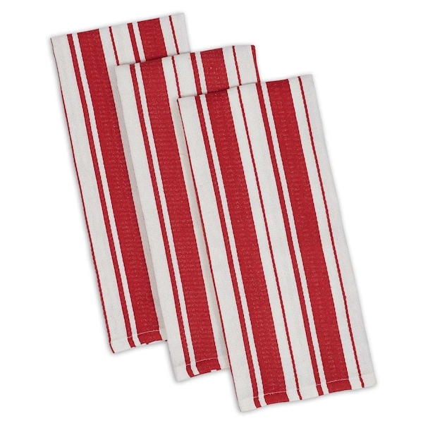 Fastfood Tomato Stripe Gourmet Dishtowel Set - FA1541519