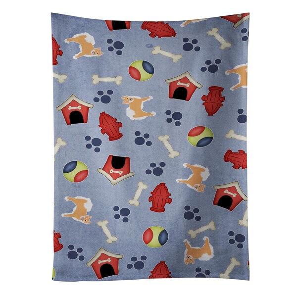 Carolines Treasures Dog House Collection Icelandic Shepherd Kitchen Towel - BB4098KTWL
