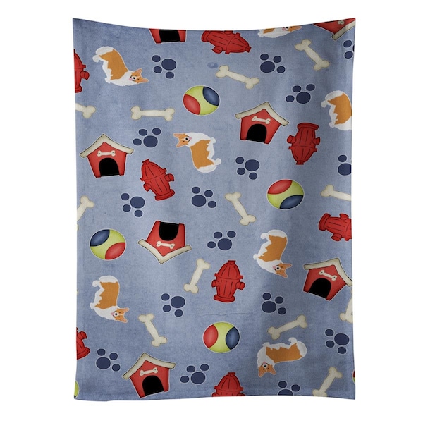 Carolines Treasures Dog House Collection Pembroke Corgi Kitchen Towel - BB4109KTWL