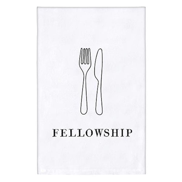 Fastfood 30 in. Sq Fellowship Towel - FA3327641