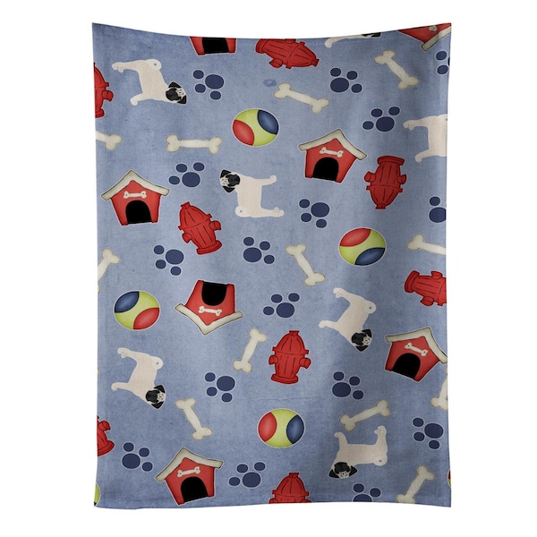 Carolines Treasures Dog House Collection Pug Kitchen Towel - BB4113KTWL