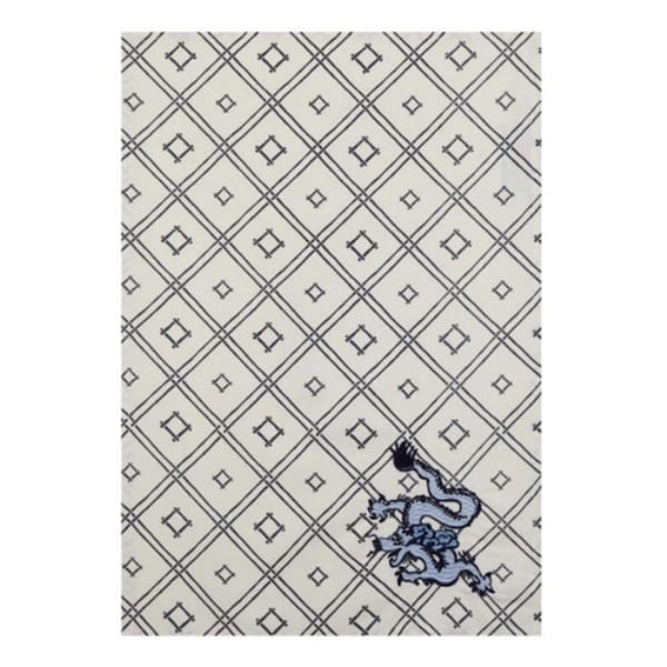 Tarifa 18 x 25 in. Dragon Rose Kitchen Towel, 4PK - TA3673717