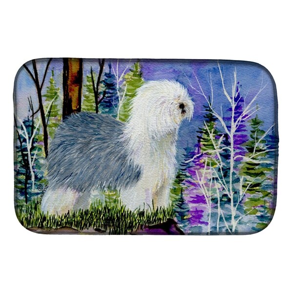 Carolines Treasures Old English Sheepdog Dish Drying Mat - SS8641DDM