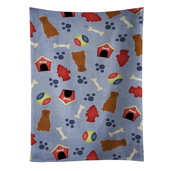 Carolines Treasures Dog House Collection Dogue De Bourdeaux Kitchen Towel - BB2686KTWL