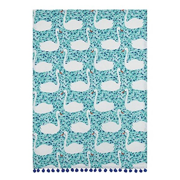 Bebida 18 x 25 in. Swan Lake Kitchen Towel, Multi Color, 4PK - BE3119085