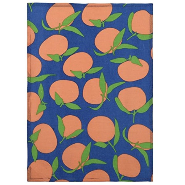 Tarifa Tangerines Flour Sack Kitchen Hand Towel, 4PK - TA3124433