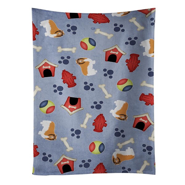Carolines Treasures Dog House Collection Rough Collie Kitchen Towel - BB4077KTWL