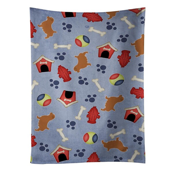 Carolines Treasures Norfolk Terrier Dog House Collection Kitchen Towel - BB3909KTWL