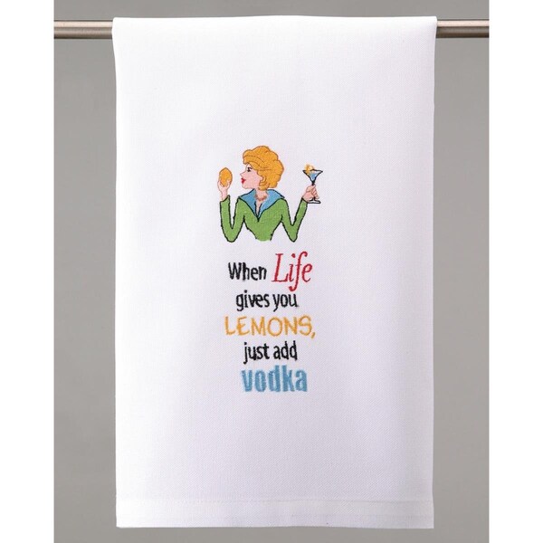 Peking Handicraft 16 x 25 in. Lobster Waffle Weave Kitchen Towel, 4PK - 04TA465WC