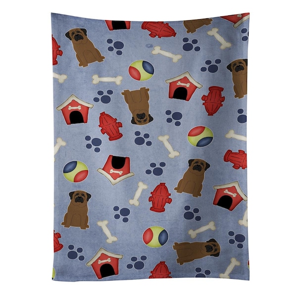 Carolines Treasures Dog House Collection Bullmastiff Kitchen Towel - BB2697KTWL