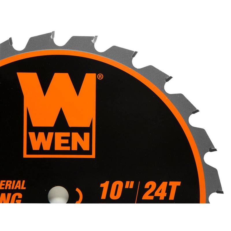 Hoja de sierra para marcos multi-materiales de 10 pulgadas y 24 dientes con punta de carburo - BL1024