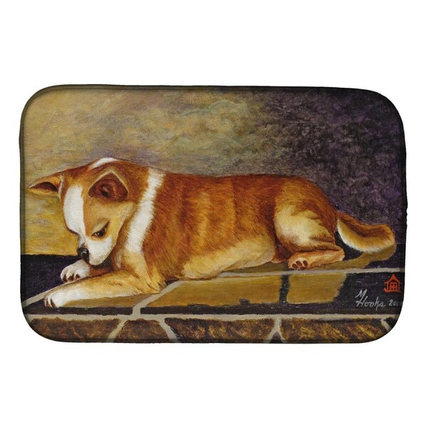 Carolines Treasures Chihuahua I See Me Dish Drying Mat - MH1052DDM