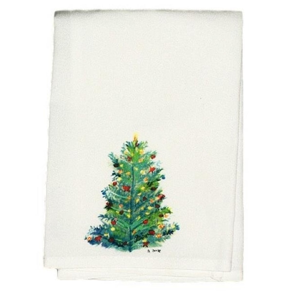 Betsy Drake Betsy Drake GT905 Christmas Tree Guest Towel - GT905
