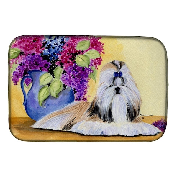 Carolines Treasures Shih Tzu Dish Drying Mat - SS8341DDM