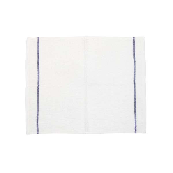 Monarch Ribbed Utility Bar Mop Towels Blue stripe , 4PK - SC-UC-BLU