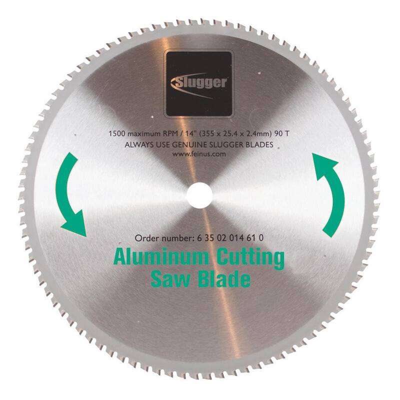 FEIN 14 pulgadas 90 dientes Hoja de sierra para corte de aluminio - 63502014610