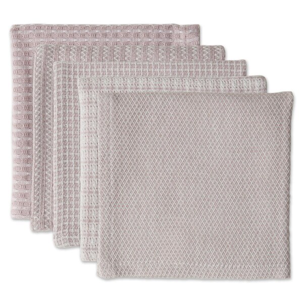 Fastfood 12 x 12 in. Assorted Dusty Lilac Dishcloth - FA2568231