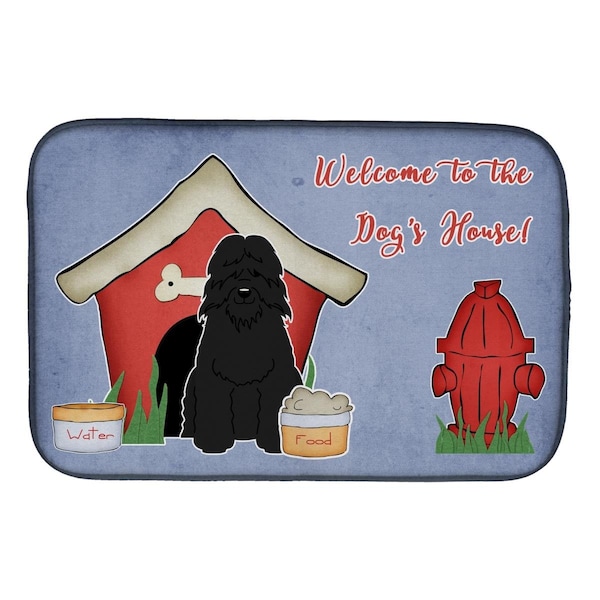 Carolines Treasures Dog House Collection Bouvier Des Flandres Dish Drying Mat - BB2828DDM