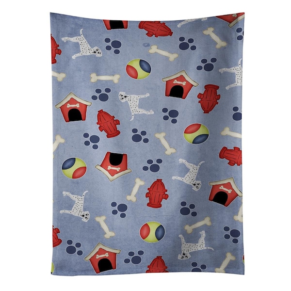 Carolines Treasures Dog House Collection Dalmatian Kitchen Towel - BB4078KTWL