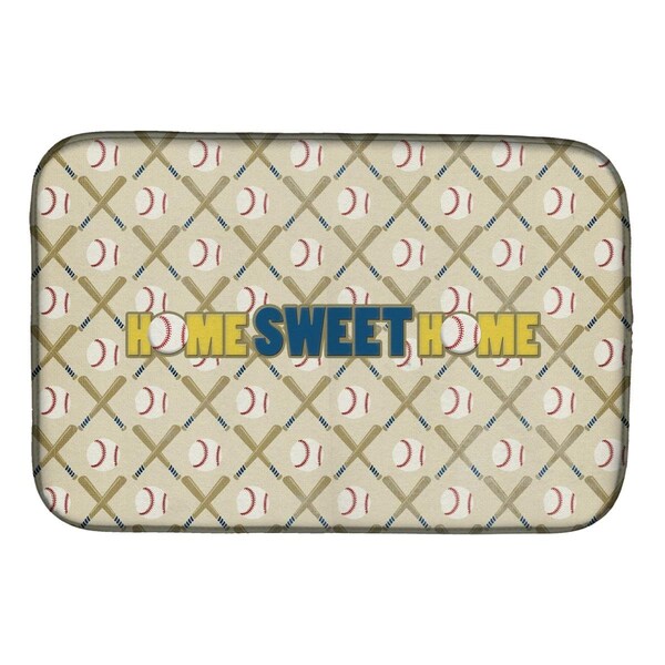 Carolines Treasures Home Sweet Home Dish Drying Mat - SB3076DDM
